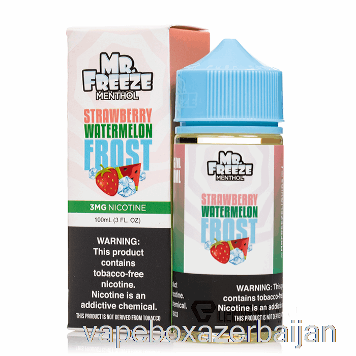 Vape Box Azerbaijan Strawberry Watermelon Frost - Mr Freeze - 100mL 3mg